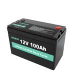 Акумулятор ENERSUN LiFePo4 12V 100AH із вбудованим BMS (літій-залізо-фосфатний акумулятор)