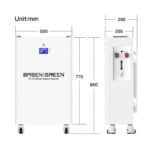 Акумулятор Enersun LiFePo4 51.2-300 51.2V 300Ah (літій-залізо-фосфатний акумулятор) - Зображення 6