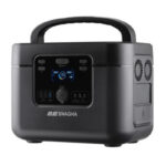 Портативна зарядна станція Choetech 1200W Type-C/USB/DC/AC black - Зображення 2