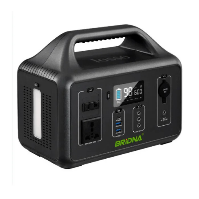 3139337812833420-700x700-1 Портативна зарядна станція BRIDNA 600W, 560Wh - Зображення 1