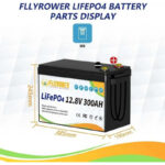 Акумулятор FllyPower LiFePO4 12V/300AH, 3840W*h (літій-залізо-фосфатний акумулятор для ДБЖ (UPS)) - Зображення 5