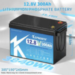 Акумулятор Kepworth LiFePO4 12V 300AH, 3840Wh (літій-залізо-фосфатний акумулятор) - Зображення 3