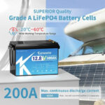 Акумулятор Kepworth LiFePO4 12V 300AH, 3840Wh (літій-залізо-фосфатний акумулятор) - Зображення 5