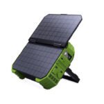 Портативна зарядна станція Browey Solar Panel 22W PN-600 EU Version AC/DC 2USB/Type-C 600W PD/QC