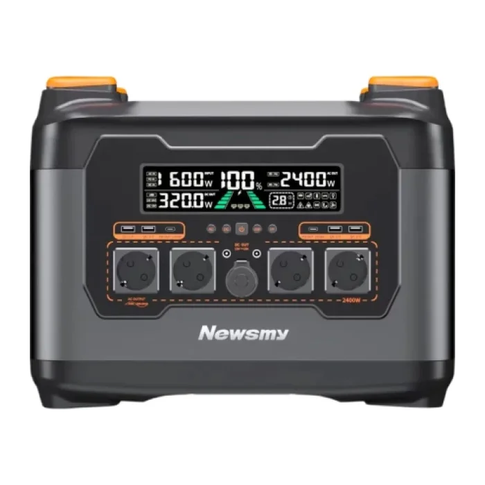 ImageToStl.com_1-5 Портативна зарядна станція NewsMy S2400 - Зображення 1
