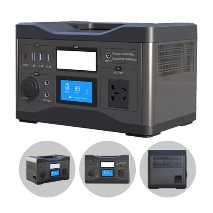 ImageToStl.com_100-1 Портативна зарядна станція Andowl Q-CN400 460W, 336Wh - Зображення 1