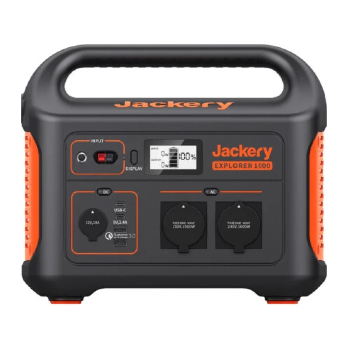 ImageToStl.com_107-1 Портативна зарядна станція Jackery Explorer 1000 EU - Зображення 1