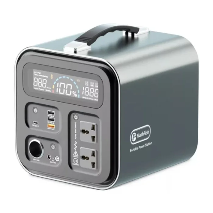 ImageToStl.com_22 Портативна зарядна станція Flashfish UA550 600W, 550Wh - Зображення 1