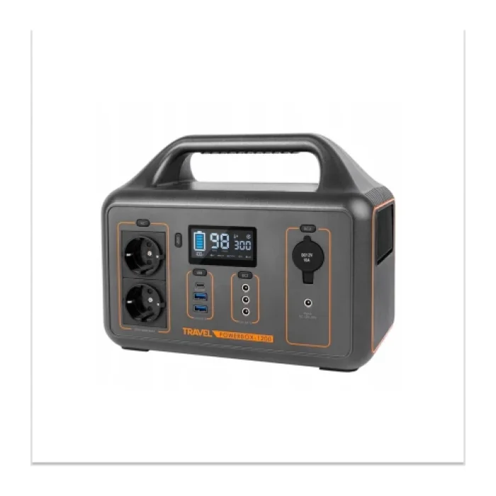ImageToStl.com_26-2 Портативна зарядна станція Travel Powerbox 1200 20800 мАг 600 Вт - Зображення 1