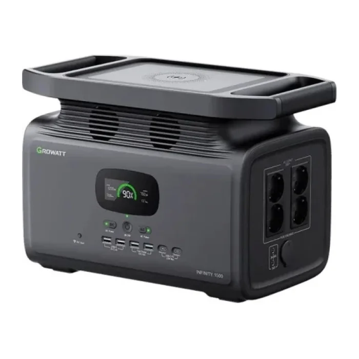 ImageToStl.com_37-3 Портативна зарядна станція Growatt INFINITY 1500 2000Вт-4000Вт / 1512Вт-год / Lithium-ion / 16,5кг - Зображення 1