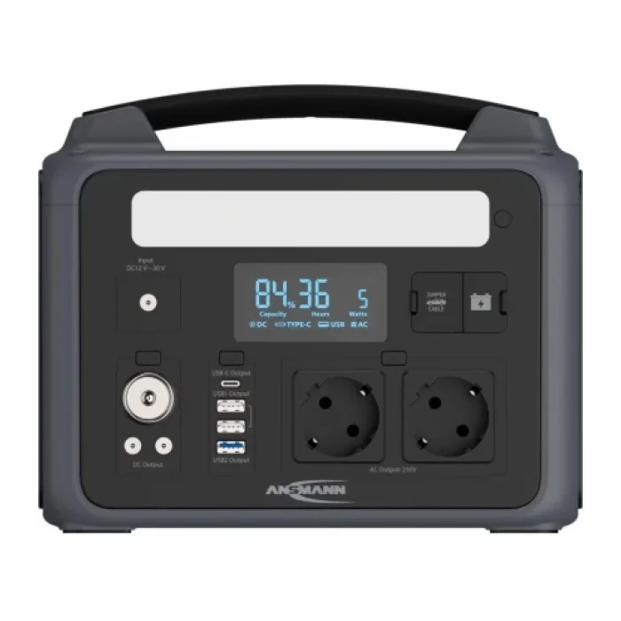 ImageToStl.com_41 Портативна зарядна станція Ansmann PS600AC 600W, 640Wh - Зображення 1
