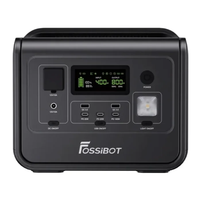 ImageToStl.com_45-2 Портативна зарядна станція Fossibot F800 Black - Зображення 1