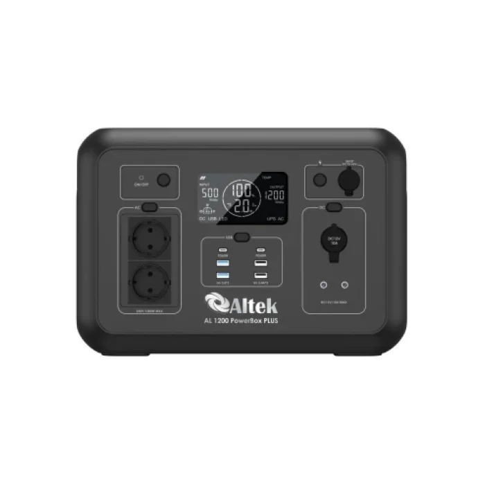 ImageToStl.com_64 Портативна зарядна станція ALTEK AL 1200 PowerBox PLUS (1008 Вт·год) - Зображення 1