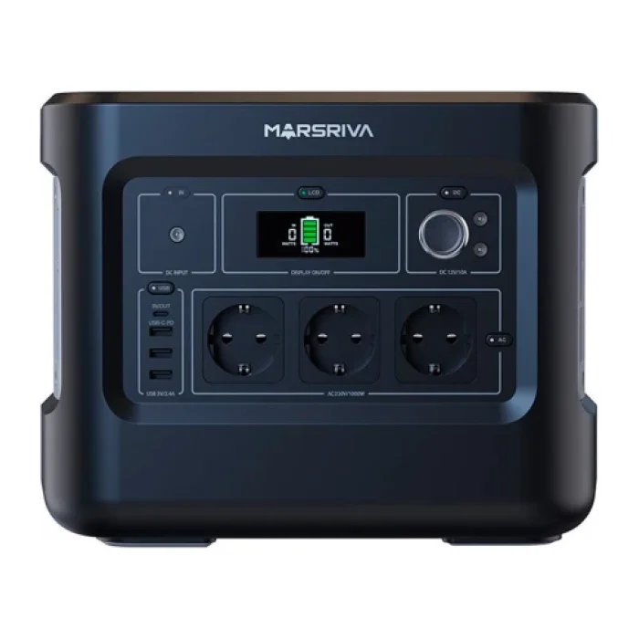 ImageToStl.com_66-1 Портативна зарядна станція Marsriva MP10 Black - Зображення 1