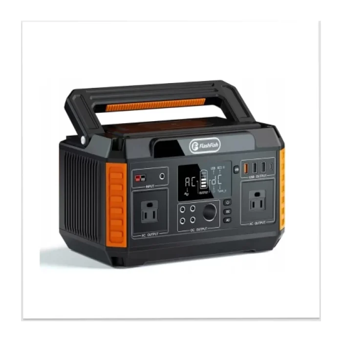 ImageToStl.com_9-1 Портативна зарядна станція Flashfish P60 520 Втч 140400 мАг 600 Вт - Зображення 1
