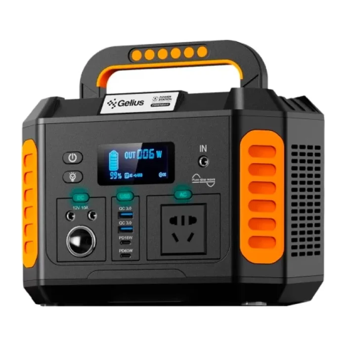 ImageToStl.com_92 Портативна зарядна станція Gelius Prometheus X1 500W Black/Orange - Зображення 1