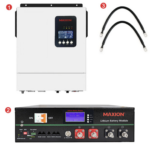 Комплект резервного живлення SMART-5.5kWSUN (5,5kW, 48V + 5kW LiFePO4)