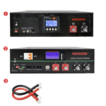 Комплект резервного живлення SMART-5kW (5kW, 48V поличний + 5kW LiFePO4)