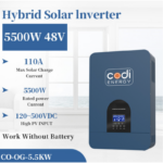 Гібридний інвертор CODI COOG 5500W 48В 110A MPPT (чиста синусоїда, UPS) - Зображення 2
