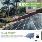 Гібридний інвертор GOOTU JSN-H48102E160-D 10200W 160A MPPT + Wi-Fi - Зображення 6