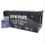 Акумулятор proVolt LiFePO4 25.6V – 150Ah Smart BMS (літій-залізо-фосфатний акумулятор) - Зображення 2