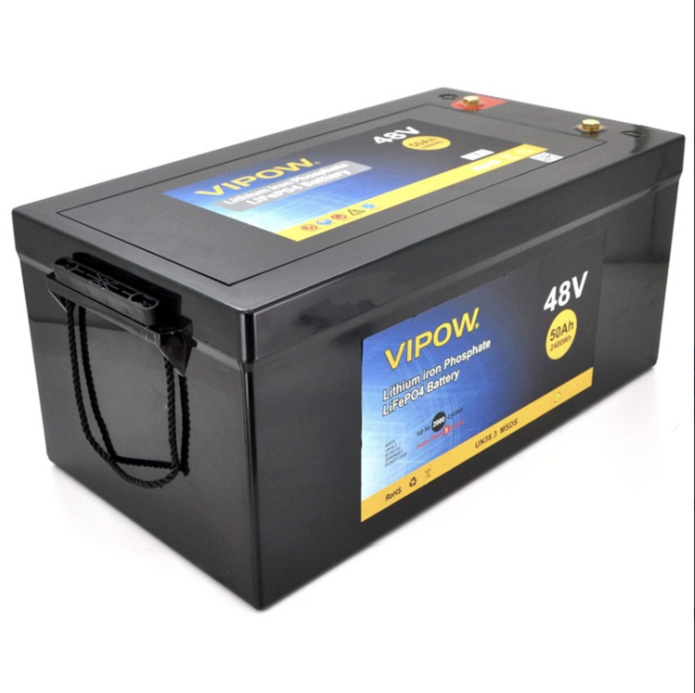 Снимок20экрана202025-12-1120в2022.44.38 Акумулятор vipow LiFePO4 51.2V 50Ah (літій-залізо-фосфатний акумулятор) - Зображення 1