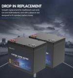 Акумулятор MARKSON LFP1275 12V 75Аh 960Wh LiFePO4 (літій-залізо-фосфатний акумулятор) - Зображення 7